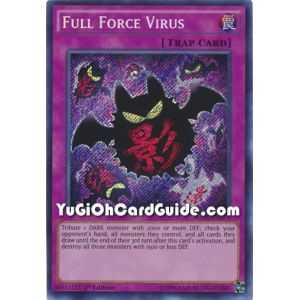 Full Force Virus (Secret Rare) – Raging Tempest | Carta YUGIOH en México