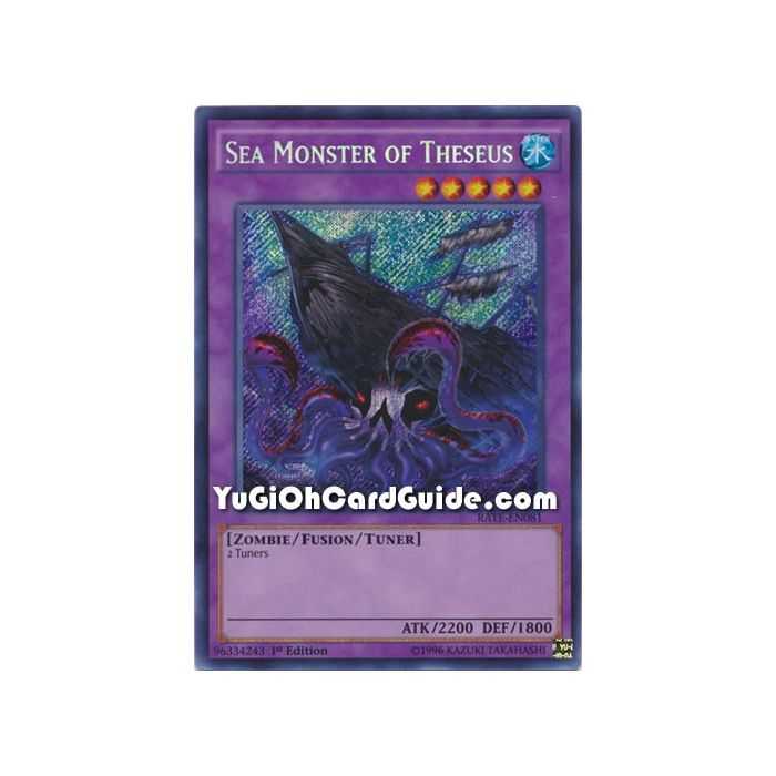 Sea Monster of Theseus (Secret Rare) – Raging Tempest | Carta YUGIOH en México