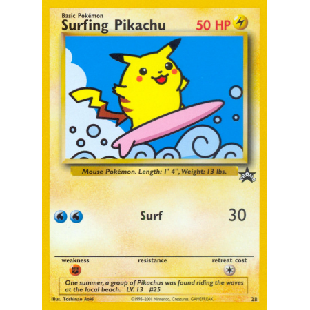 Surfing Pikachu