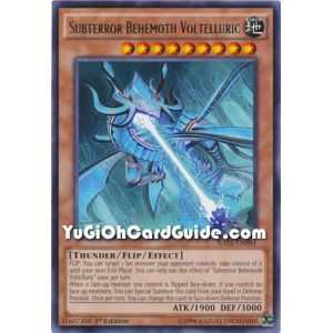 Subterror Behemoth Voltelluric (Rare) – Raging Tempest | Carta YUGIOH en México