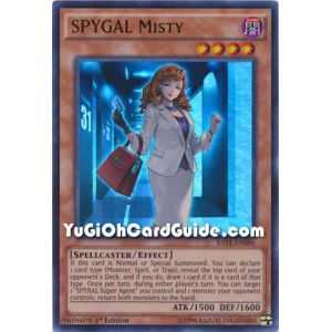 SPYGAL Misty (Ultra Rare) – Raging Tempest | Carta YUGIOH en México