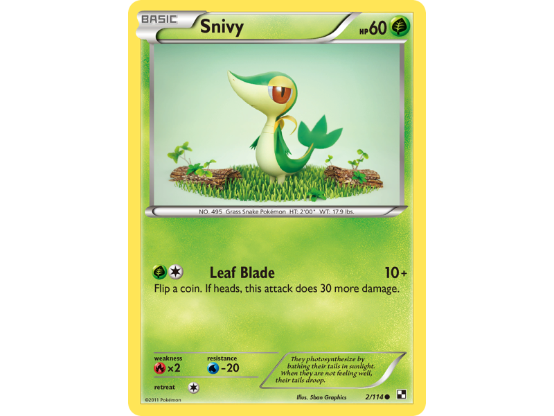 Snivy (Reverse Holo)