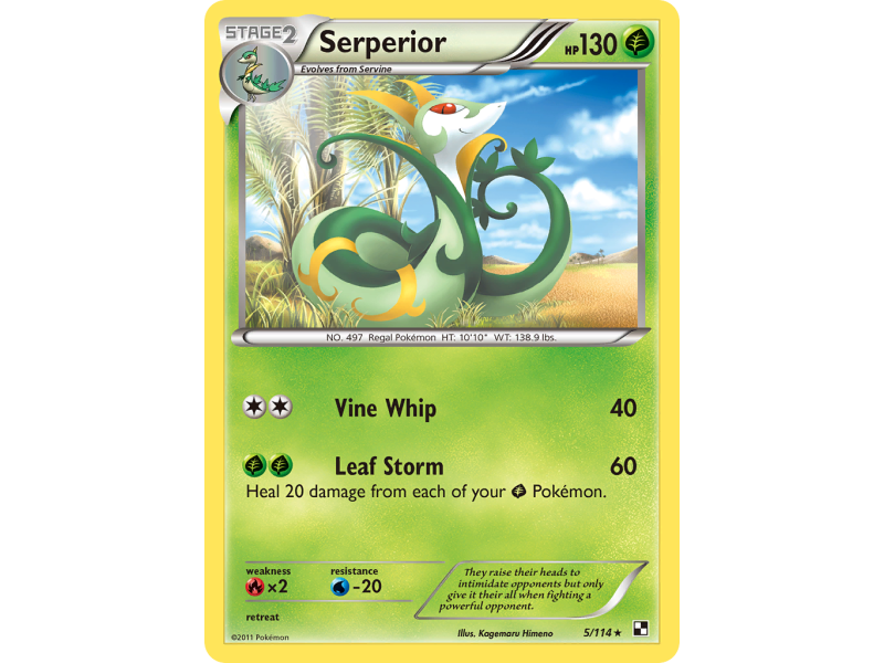 Serperior (Reverse Holo)