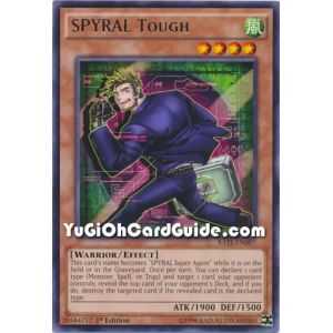 SPYRAL Tough (Rare) – Raging Tempest | Carta YUGIOH en México
