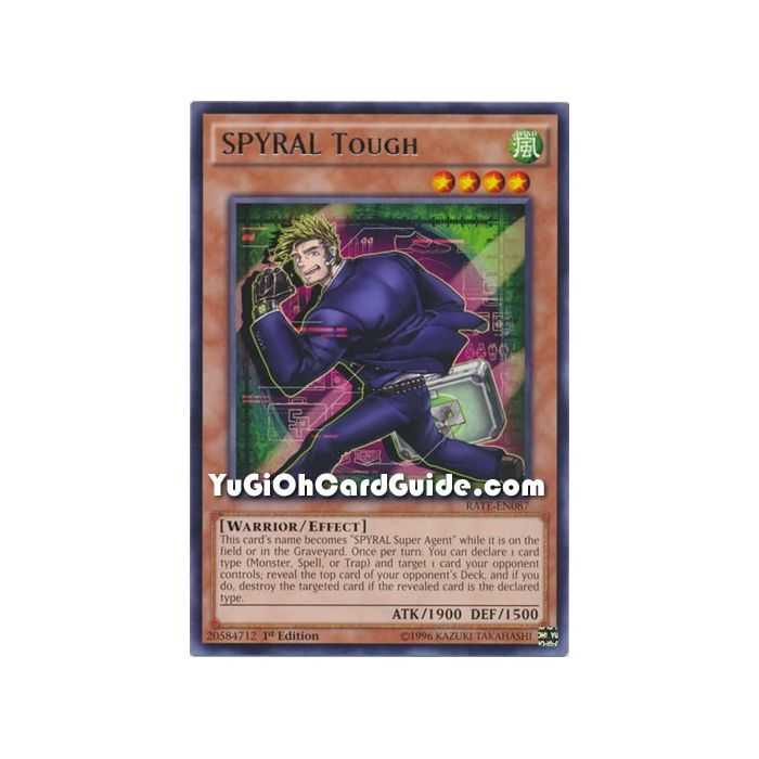 SPYRAL Tough (Rare) – Raging Tempest | Carta YUGIOH en México
