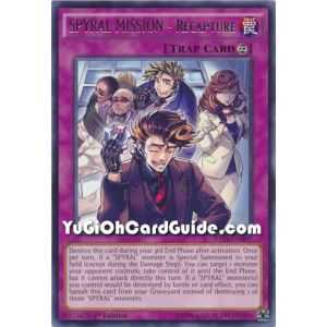 SPYRAL MISSION - Recapture (Rare) – Raging Tempest | Carta YUGIOH en México