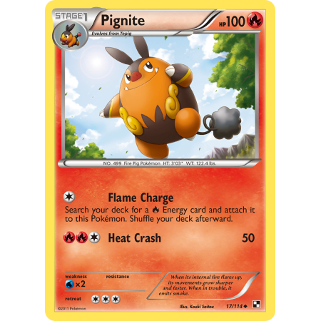 Pignite (Reverse Holo)