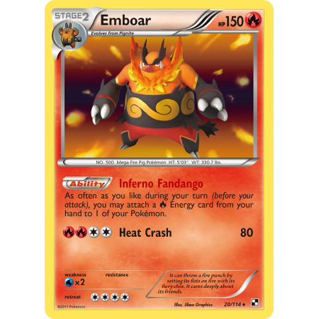 Emboar (Holo)