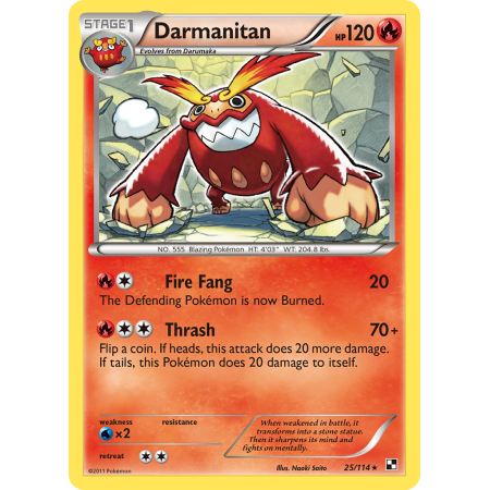 Darmanitan (Reverse Holo)