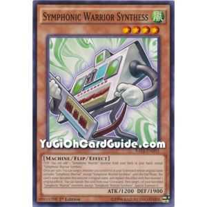 Symphonic Warrior Synthess (Common) – Raging Tempest | Carta YUGIOH en México