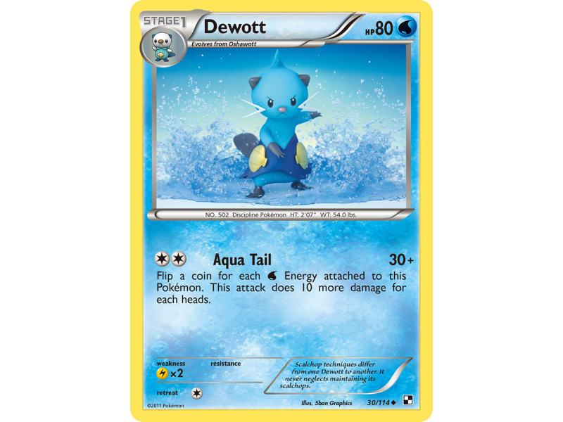Dewott (Reverse Holo)