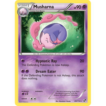 Musharna (Reverse Holo)