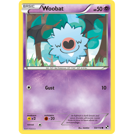 Woobat (Reverse Holo)