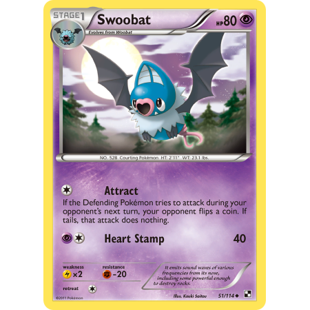 Swoobat (Reverse Holo)