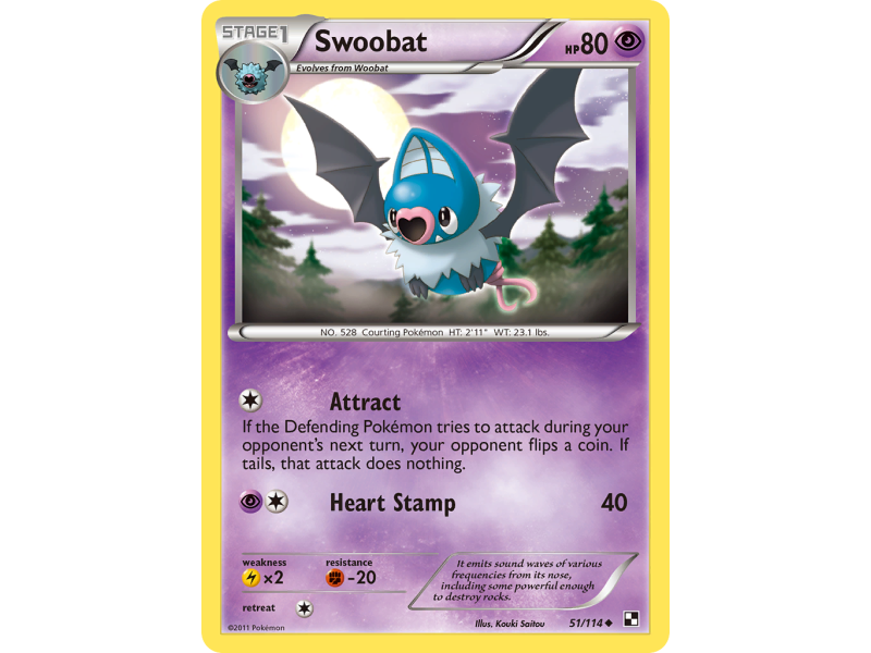 Swoobat (Reverse Holo)