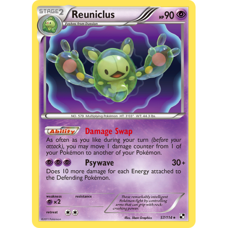 Reuniclus (Reverse Holo)