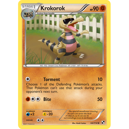 Krokorok (Reverse Holo)