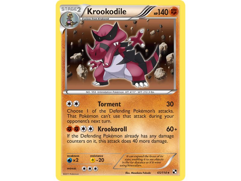 Krookodile (Reverse Holo)