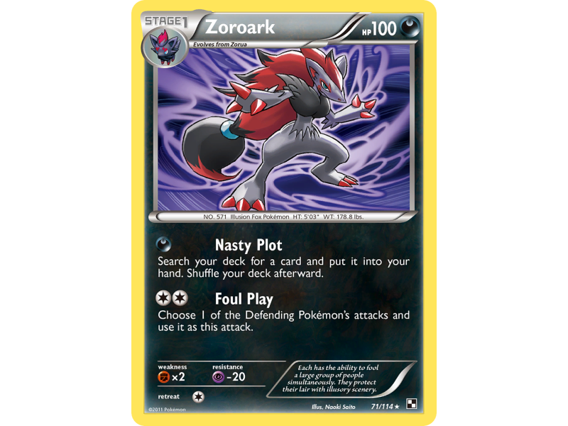 Zoroark (Reverse Holo)