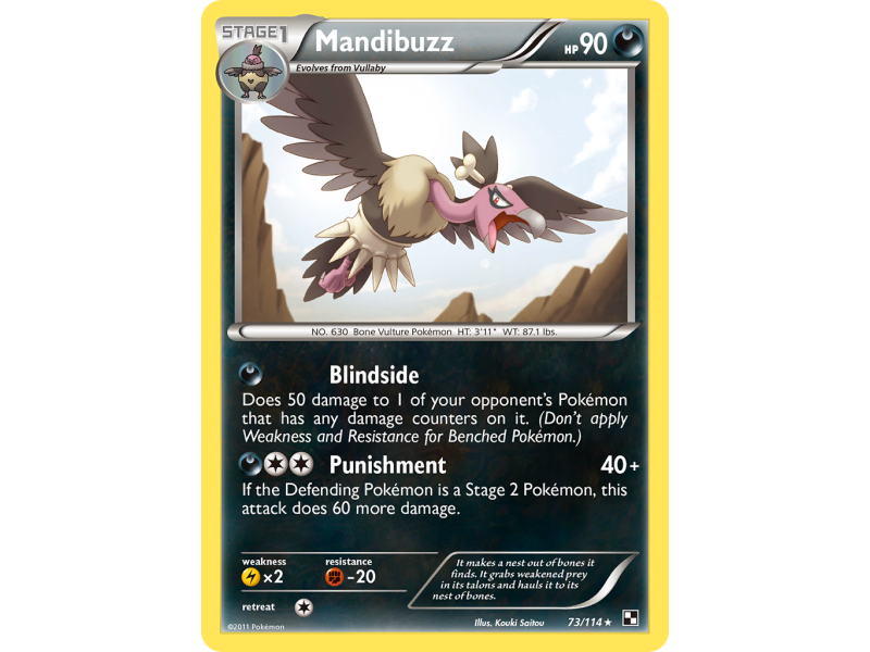 Mandibuzz (Reverse Holo)