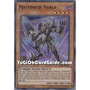 Mathmech Nabla (Super Rare) – Mystic Fighters | Carta YUGIOH en México