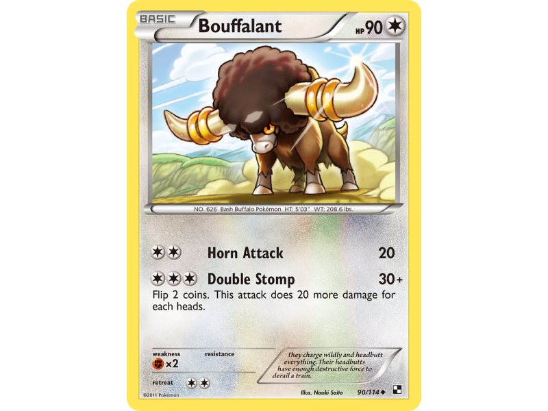 Bouffalant (Reverse Holo)