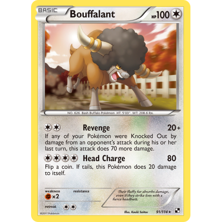 Bouffalant (Reverse Holo)