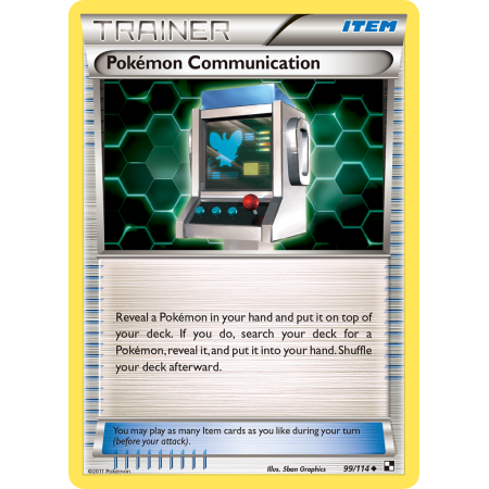 Pokémon Communication (Reverse Holo)