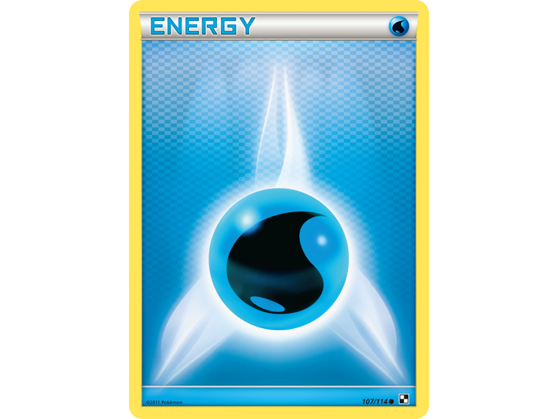 Water Energy (Reverse Holo)