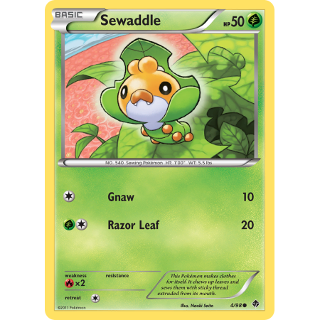 Sewaddle (Reverse Holo)