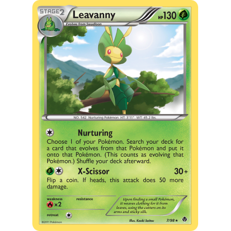Leavanny (Reverse Holo)