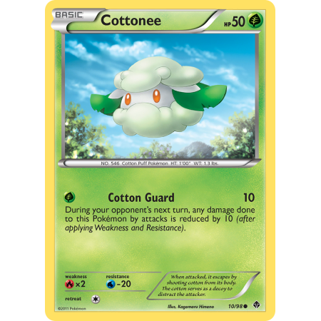 Cottonee (Reverse Holo)