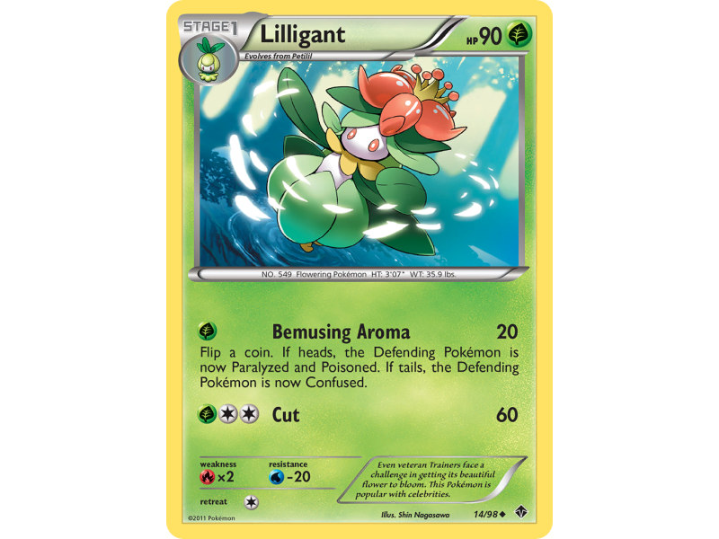 Lilligant (Reverse Holo)