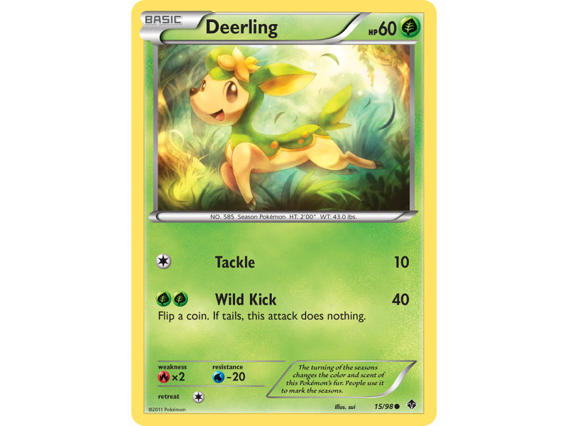 Deerling (Reverse Holo)