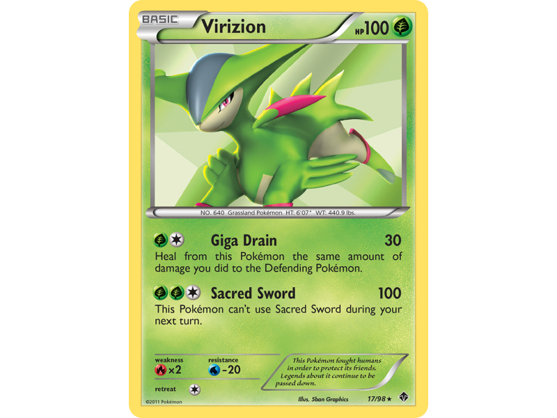 Virizion (Holo)