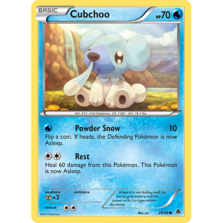 Cubchoo (Reverse Holo)