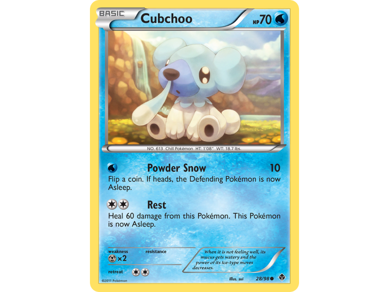 Cubchoo (Reverse Holo)