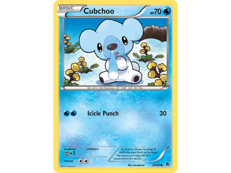 Cubchoo (Reverse Holo)