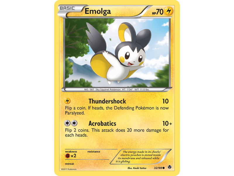 Emolga (Reverse Holo)