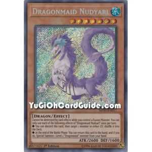 Dragonmaid Nudyarl (Secret Rare) – Mystic Fighters | Carta YUGIOH en México