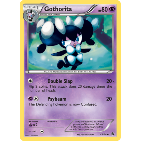 Gothorita (Reverse Holo)