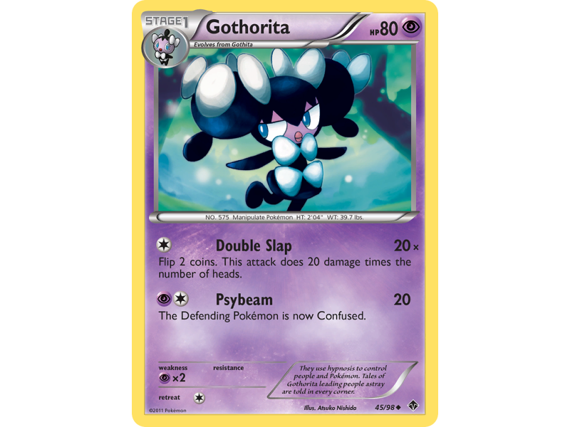 Gothorita (Reverse Holo)