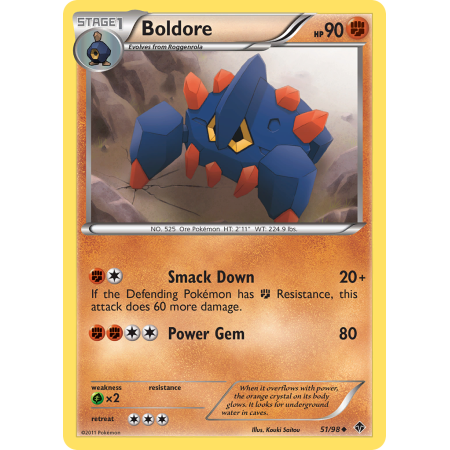 Boldore (Reverse Holo)