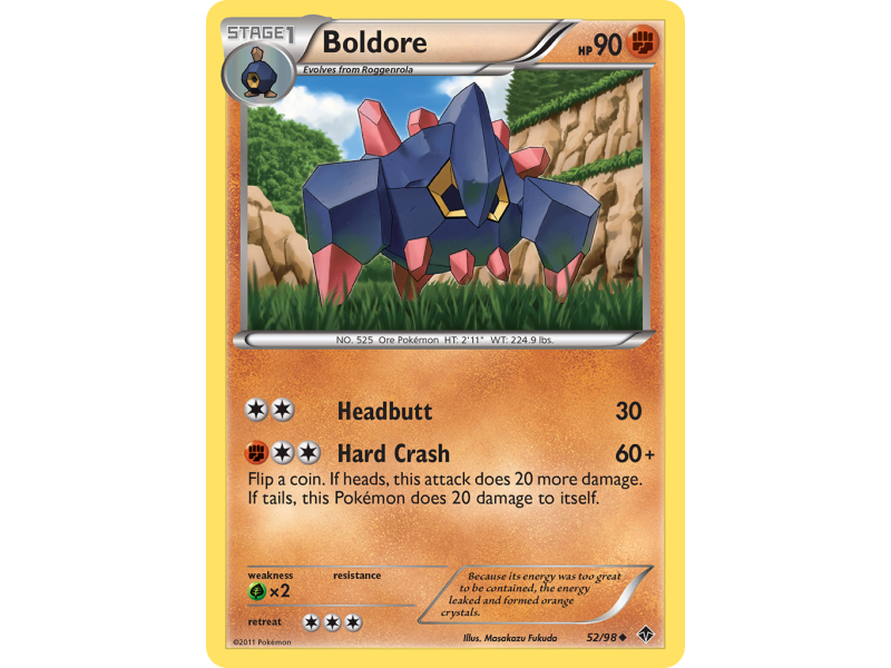 Boldore (Reverse Holo)