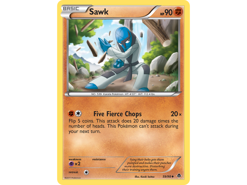 Sawk (Reverse Holo)