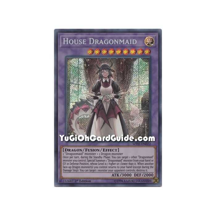 House Dragonmaid (Secret Rare) – Mystic Fighters | Carta YUGIOH en México