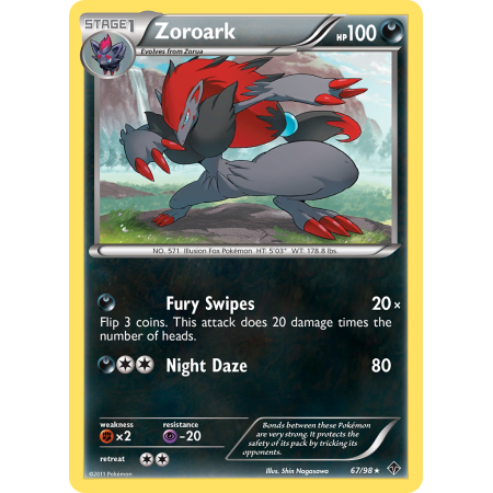Zoroark (Reverse Holo)