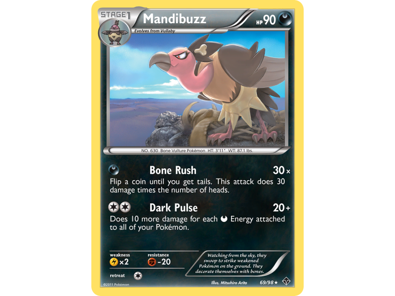Mandibuzz (Reverse Holo)