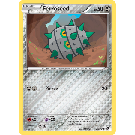 Ferroseed (Reverse Holo)