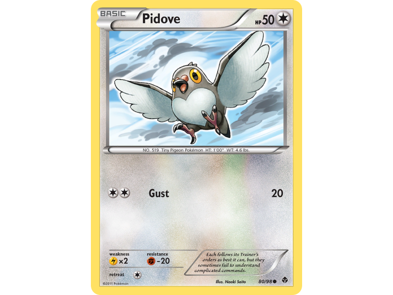 Pidove (Reverse Holo)